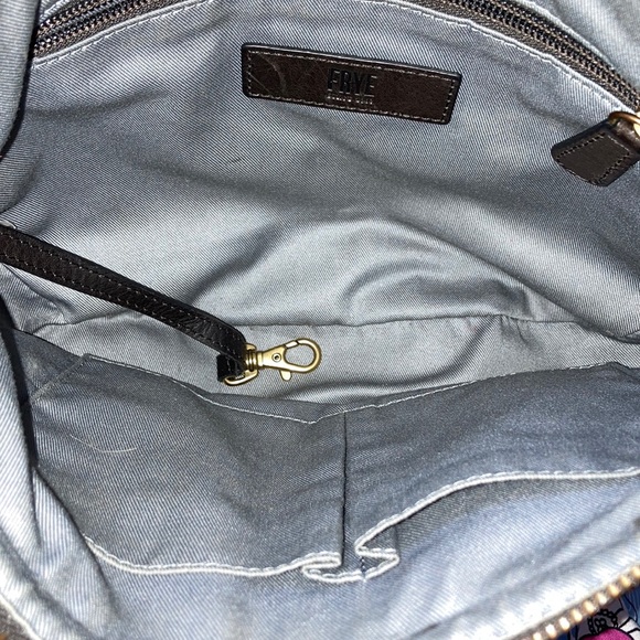 Frye crossbody brown leather messenger bag - Picture 10 of 16